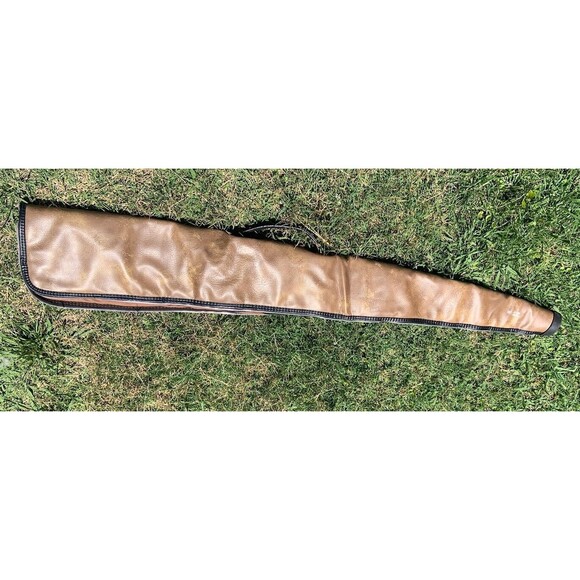 Vintage Gun Bag Carrying Case w/ Protective Tip 40” Hunting Rifle Shotgun